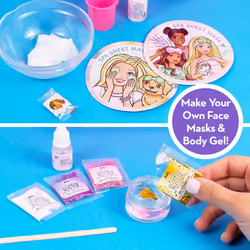 Barbie Cosmetic Case by Horizon Group USA  DIY Beauty Kit for an at-Ho