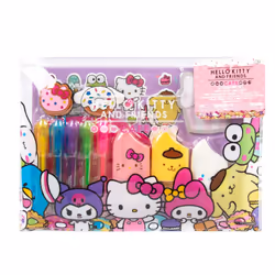 Hello Kitty & Friends Caf? Stationery Set 22-Piece Sanrio Stationery Cute School Supplies Sanrio Accessories Includes Not ...