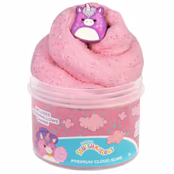 Original Squishmallows Lola The Unicorn Premium Scented Slime Cotton Candy Scented 8 oz. Fluffy Slime 2 Fun Slime Add Ins ...