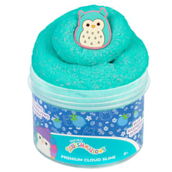 Original Squishmallows Winston The Owl Premium Scented Slime Blue Raspberry Scented 8 oz. Slime 2 Fun Slime Add Ins Pre-Made Slime for Kids Great 6 Ye