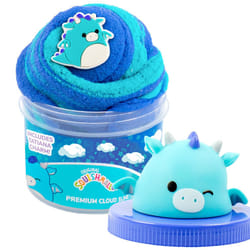 SQUISHMALLOWS Original Tatiana The Dragon Premium Scented Slime  8 oz. Smooth Slime  Blue Raspberry Scented  3 Fun Slime Add Ins  Pre-Made S