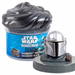 STAR WARS The Mandalorian Metallic Slime 8oz Star Wars Slime Pre-Made Slime Party Favors for Kids Perfect For Goodie Bags ...