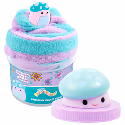SQUISHMALLOWS Original Pyle The Mushroom Premium Scented Slime 8 oz. Smooth Slime Grape Scented 3 Fun Slime Add Ins Pre-M ...