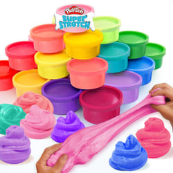 Play-Doh Super Stretch 30-Pack  Kit  Gifts for Kids  Popular Kids Toys  Party Favors for Kids 8-12  Compound Packs  Bulk Pack  Kids Gifts 8-12  Sensor