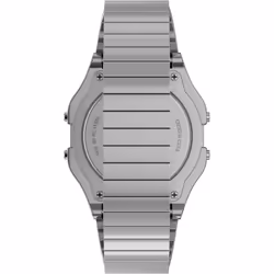 Timex T80 34mm unisex-adult Watch - Silver-Tone with Stainless Steel E