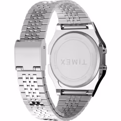 Timex T80 34mm unisex-adult Watch - Silver-Tone with Stainless Steel Bracelet