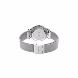 Timex Women's Transcend 31mm Watch - Silver-Tone Case Silver-Tone Dial