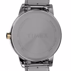 Timex Women's Easy Reader Classic 30mm Watch - Two-Tone Expansion Band White Dial Two-Tone Case