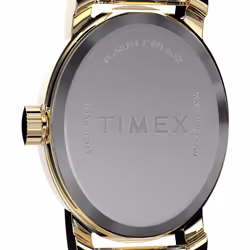 Timex Women's Cavatina 18mm Watch - Gold-Tone Expansion Band Mother of Pearl Dial Gold-Tone Case