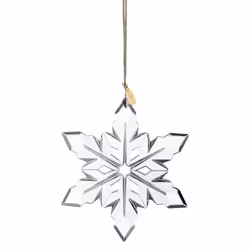 Lenox 2022 Optic Snowflake Ornament, 0.22, Clear