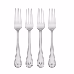 Lenox French Perle Dinner Forks  Set of 4  060