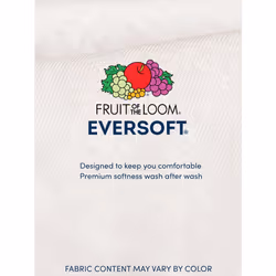 Fruit of the Loom Men's Sleeveless Tank A-Shirt  Tag Free & Moisture Wicking  Ribbed Stretch Fabric  14 Pack-White  Small