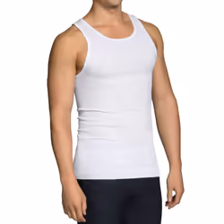 Fruit Of The Loom Mens Sleeveless Tank A-shirt  Tag Free & Moisture Wicking  Ribbed Stretch Fabric Undershirt  8 Pack - White  X-Large US