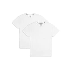 Fruit of the Loom Men's Eversoft Cotton T-Shirts S-4XL  Pocket-2 Pack-White  Medium