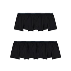 Fruit of the Loom Men's 360 Stretch Boxer Briefs (Quick Dry & Moisture Wicking)  7 Pack-Black  Large