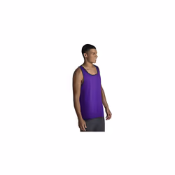 Fruit of the Loom Men's Eversoft Cotton Sleeveless T Shirts  Breathable & Moisture Wicking with Odor Control  Sizes S-4X  Tank-2 Pack-Purple  Medium