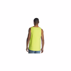 Fruit of the Loom Men's Eversoft Cotton Sleeveless T Shirts  Breathable & Moisture Wicking with Odor Control  Sizes S-4X  Tank-2 Pack-Safety Green  Me