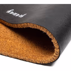 Juvale Natural Coir Doormat  Welcome Mat for Front Door 30 x 17 in