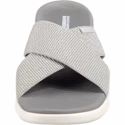 Skechers womens On-the-go 600 - 16259 Slide Sandal  Silver  11 US