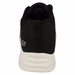 Ladies BOBS SPORTS By Skechers Lace Up Trainers Metro Racket - Black, UK 5