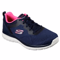 Skechers Womens 2023 Bountiful Quick Path Memory Foam Trainers