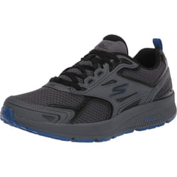 Skechers mens Go Run Consistent - Performance Running & Walking Shoe Sneaker  Charcoal/Blue  9.5 US