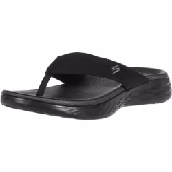Skechers womens On-the-go 600 - Sunny Flip Flop Black 6 US
