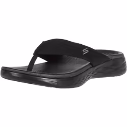 Skechers womens On-the-go 600 - Sunny Flip Flop  Black  9 US