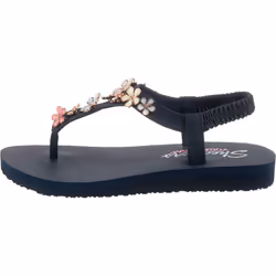 Skechers womens Meditation - GLASS Daisy - Floral Embellished Sandal S