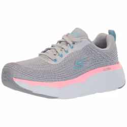 Skechers Womens MAX cushioning Elite Sneaker grayPink 9