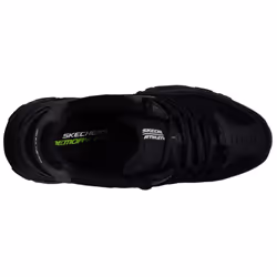 Skechers Men's Afterburn Lace-up Sneaker Black/Black 12 XW US