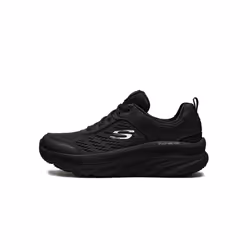 Skechers Women's D'LUX Walker-Infinite Motion Sneaker Black 9 M US