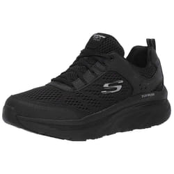 Skechers womens Dlux Walker-infinite Motion Sneaker  Black  11 US
