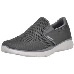 Skechers Men's Equalizer Double Play Slip-On Loafer  Charcoal  14 M US