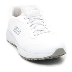 Skechers Squad SR White Occupational Shoes for Women - Size 3