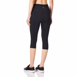 Skechers Women's Go Walk High Waisted Capri Legging  Bold Black  XX-La