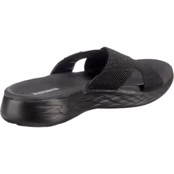 Skechers womens On-the-go 600 - 16259 Slide Sandal  Black  11 Wide US