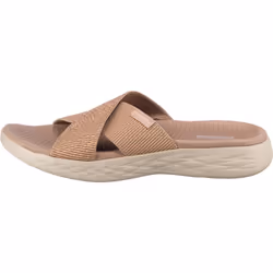 Skechers womens On-the-go 600 - 16259 Slide Sandal  Rose Gold  7 Wide US