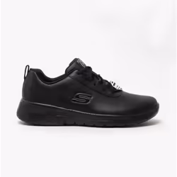 Skechers Work 108010EC/BLK MARSING GMINA SR Womens Occupational Trainers Black - UK 8