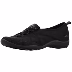 Skechers womens Breathe Easy Alook Mary Jane Flat Black 75 US