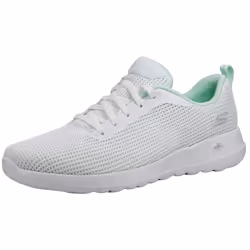 Skechers Women's Go Walk Joy Upturn Sneaker  White/Mint  9.5 M US