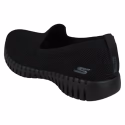 Ladies Skechers Comfortable Trainers Go Walk Smart Believe 124296 - Black, UK 5