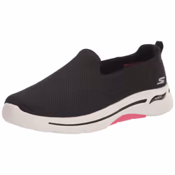 Skechers Women's Performance GO Walk Arch FIT-Grateful Sneaker  Black/