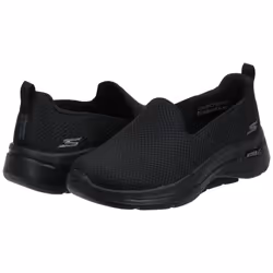 Skechers Women's Performance GO Walk Arch FIT-Grateful Sneaker  Black