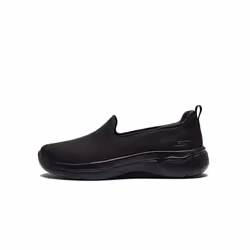 Skechers Women's Go Walk Arch Fit-Grateful Sneakers  Black  7 Wide