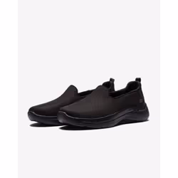 Skechers Women's Go Walk Arch Fit-Grateful Sneakers  Black  7 Wide