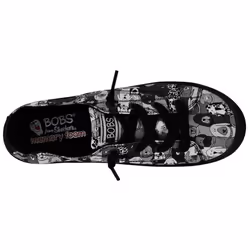 Skechers BOBS Women's Beach Bingo-Dog House Party Sneaker  Black/Black