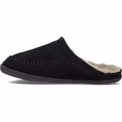 Clarks Men's Sherpa Lined Indoor & Outdoor House Slipper (10 M US  Bla