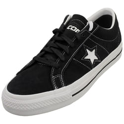 Converse One Star Pro Ox Unisex Casual Trainers in Black White - 9.5