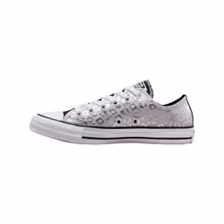 Converse CTAS 572042C Authentic Glam Silver/White UK 3